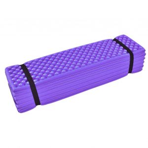 Tapis De Camping En Mousse D'extéRieur, Tente De Plage Pliante, Matelas ImperméAble (Violet) - Neuf