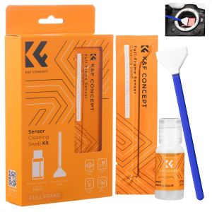 Plein Format &Eacute;couvillons De Capteur De Cam&eacute;ra 10 X 24 Mm Kit De Nettoyage (Sans Poussi&egrave;re Et Emball&eacute;s Sous Vide) + Nettoyant Sp&eacute;cial Pour Capteur 20 Ml[Z3239] - Neuf