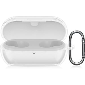 &Eacute;tui Compatible avec Sony WF-C710N - Housse en Silicone Souple pour &Eacute;couteurs - Transparent - Neuf