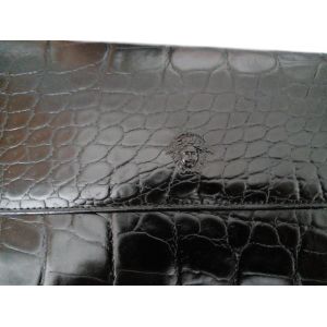 Versace pochette femme en croco - Neuf