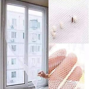 Kal-Moustiquaire Anti-Insectes 150x130 Cm + Velcro Transparent Pour Le Montage, Grille De Protection De Fenêtre Réglable Pour Insectes, Moustiques, Mouches, Vers, Ajustement De Taille De Fenêtre Diy - Neuf