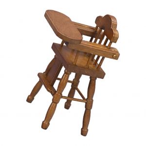 Mini Meubles Modèle de Chaise en Bois pour maisons de poupées, de BRICOLAGE en Bois, Chaise Haute, Ornement, Décoration Miniature Décor à la Maison - Neuf