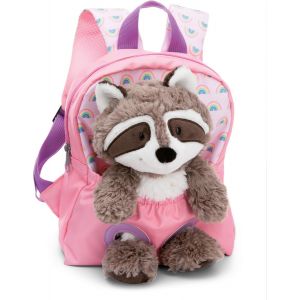 sac à dos 21x26 cm avec peluche lapin.[B404] - Neuf