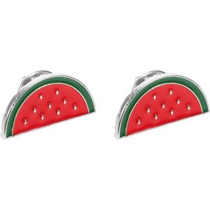 Kjdal-&Eacute;pingle En &Eacute;mail Past&egrave;que Broche Past&egrave;que 2 Pi&egrave;ces Broche De Dessin Anim&eacute; En Forme De Fruit &Eacute;pinglette En &Eacute;mail Pour D'&eacute;cole Alimentaire Cadeaux D'&eacute;t&eacute; Accessoires De - Neuf