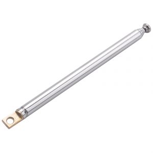 Antenne pour la radio FM 5 sections telescopiques 307mm 12 - Neuf