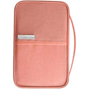 Rose- Étui à passeport familial Étui à passeport étanche Portefeuille de voyage Organisateur de voyage Pochette d'identité (1pc) - Neuf