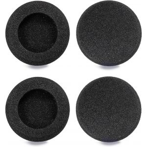Coussinets pour Casque Jabra Coussinets d'oreille de Rechange pour Jabra Pro 920 930 9450 9460 Biz 1500 2400 Plantronics Blackwire 3210 3220 3320 C3225 HW261N HW510 HW520 (4 Pi&egrave;ces) - Neuf