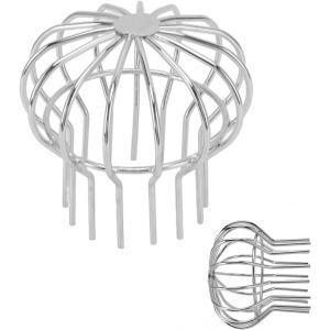 NouvelHorizonstore-Protection de Goutti&egrave;re, Crapaudine de Goutti&egrave;re, Prot&egrave;ge-Goutti&egrave;res en Acier Inoxydable, Garde Feuille Drain Sol, Goutti&egrave;re en Acier Inoxydable pour Toit Balcon Cour Jardin(Tube 1 - Neuf