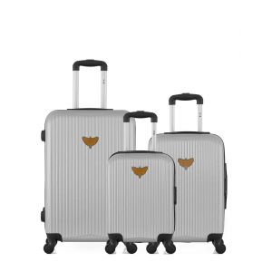 LPB LUGGAGE - Lot de 3 - Valise weekend, valise cabine et valise cabine XXS AGATA - Neuf