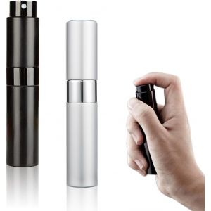 Sansh-2 Pièces Nébuliseur De Parfum,Vaporisateur Parfum,Porte-Parfum De Voyage,Vaporisateur Parfum Vide,Nébuliseur De Voyage,Nébuliseur De Parfum - Neuf
