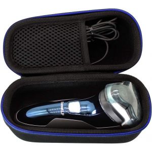 Voyage Stockage Porter &Eacute;tui Housse Pour Rasoir Electrique Homme Rechargeable Tondeuse Barbe Ipx7 Etanche Technologie Wet&dry By - Neuf