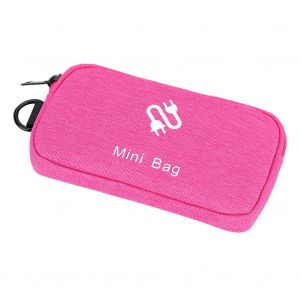 Sac de rangement multifonction etanche pour l'exterieur, pochette pour cable USB, chargeur de telephone, rouge - Neuf