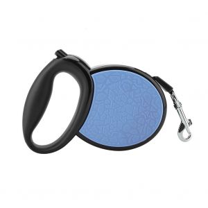 Hjlian Laisse De Traction Retractable A Enroulement Automatique De 5 M Pour Transporter Les Chiens De Compagnie, Bleue - Neuf