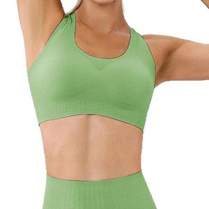 Soutien-Gorge De Sport &Eacute;l&eacute;gant &Agrave; Boucle R&eacute;glable Pour Femme - Haut Court De Yoga Rembourr&eacute; &Agrave; Dos Nageur Pour Plus De Confort Et De Soutien &Agrave; Chaque Entra&icirc;nement ! - Neuf