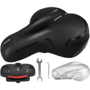 Housse De Selle De V&eacute;lo Confortable Imperm&eacute;able Respirant Et Ergonomique Couvre Selle Gel Selle V&eacute;lo Pour V&eacute;lo De Montagne/Vtt/V&eacute;los/V&eacute;los Pliants - Neuf