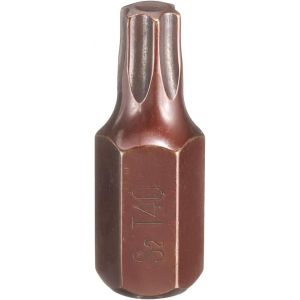 KAL-Embout De Tournevis Torx T40 Avec Queue Hexagonale De 10 Mm De Longueur 30 Mm En Acier S2, T&ecirc;te Hexagonale &Agrave; 6 Points, S&eacute;curit&eacute; Antivol - Neuf