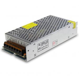 Transformateur d'alimentation CC 12 V 15 A 180 W,adaptateur de commutation CA 110 V/220 V vers CC 12 V 20 A - Neuf