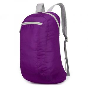 Sac à dos de randonnée pliable ultra léger 19 L, résistant à l'eau, idéal pour les voyages, le camping, la randonnée et le cyclisme. - Neuf