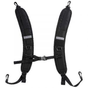 Bretelles de sac à dos Bretelles rembourrées réglables pour sac à dos étanche (1pcs,noir) - Neuf