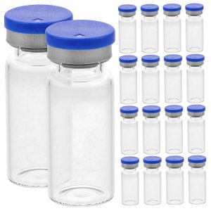 Lot De 20 Petits Flacons En Verre Xilin, Flacons Compte-Gouttes Pour Poudre, Flacons Pour Lotion, Petits Echantillons, Mini-Flacons, Petits Flacons Reutilisables - Neuf