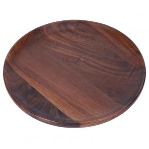 Hjlian Plateau A Fruits En Bois Pour La Maison, Assiette De Service, Vaisselle, Couverts, Accessoire De Cuisine - Neuf