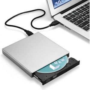 Graveur Lecteur Externe USB 2.0 DVD-R & CD-RW Compatible avec Windows 2000/XP/Vista/Windows7,Tous les Versions de Apple Mac - Neuf