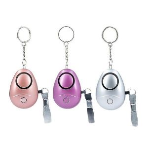 Alarme de sécurité personnelle 140 dB avec lampe de poche LED - Système d'alerte d'urgence compact pour la sécurité et la tranquillité d'esprit - Neuf
