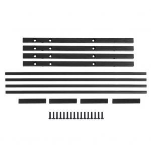 Support de stockage de pneus d'étagère de pneus de moyeu de roue de simulation de 1,9 pouces pour voiture TRX4/SCX10 1/10 RC noir - Neuf