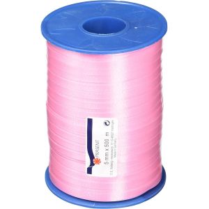 Pattberg America Ruban Paquet Cadeau Rose Pivoine (Rose),500 M De Bolduc Pour Emballage,Bolduc Largeur 5 Mm,Accessoire De Décoration & Bricolage Diy,Ruban Décoratif Pour Présents,En Toute Occasion - Neuf