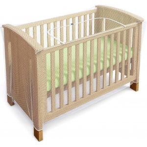 Moustiquaire Pour Lit Bébé, Berceau Et Lit De Voyage Avec Fermeture Éclair Et Ouverture Rapide Et Facile - Confortable Et Universel - Neuf