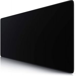 DDA-- Tapis de Souris Gamer Black 900x400mm - sous-Main Bureau - Taille Large XXL - Surface en Tissu, Base antidérapante - Précision, Vitesse et Confort - pour Tous Types de Souris et Clavier - Neuf