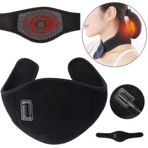 Enveloppe De Cou Chauffante Coussin Chauffant Pour Le Cou Infrarouge Lointain Compatible Avec Les Cadeaux De Soulagement De La Raideur Et De Soulagement De La Douleur Au Cou - Neuf