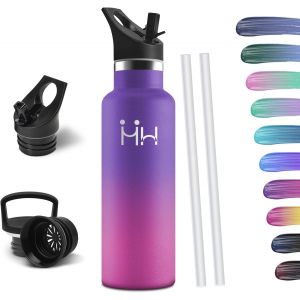 Kalanka-Gourde Isotherme - 750ml Bouteille Isotherme Avec Isolation Par Double Paroi Gourde, Gourde Inox Isotherme Anti Fuite Reutilisable Sans Bpa Pour Sport, Gym, Randonnée - Neuf