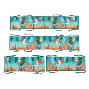 Barriere De Lit Pour Tout-Petits, Barriere De Securite Extra Haute Pour Tout-Petits, Style 2 - Neuf