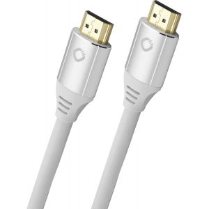 SUNY-Black Magic Mkii-Câble Hdmi Ultra Haute Vitesse 8K-8K Fuhd 60Hz 4320P / 4K 120Hz 2160P-48Gbit/S (21:9 Cinema,3D,Dolby Vision,Dynamic Hdr 10+,Vrr,Earc,Uhd2)-5 M Blanc - Neuf