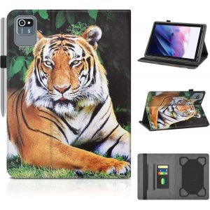 Housse Coque Universel Pour Tablette 10-10,1 Pouces Etui Protection Pour Ziovo/Wqplo/Ouzrs/Oangcc/Simplori/Pixpeak/Yestel/Foruser/Tpz/Fullant/Umidigi/Powmus - Neuf