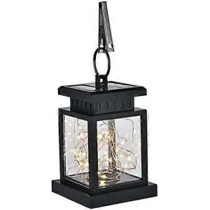 Lampe De Jardin Solaire,Bougie Étanche Extérieure Européenne Lumière Étoile Jardin Moderne Extérieur Applique Murale Led Transparente - Neuf