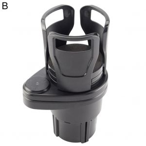 2 En 1 Auto Si&egrave;ge D'auto Porte-Gobelet Bouteille D'eau Boire Caf&eacute; Support R&eacute;glable Stand_# B - Neuf