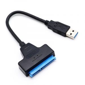 Adaptateur Sata Vers Usb 3.0 Pour Disques Durs Ssd 2,5"" - Convertisseur Externe Usb Vers Sata Iii Pour Transfert De Données (Câble Sata)[Z1870] - Neuf