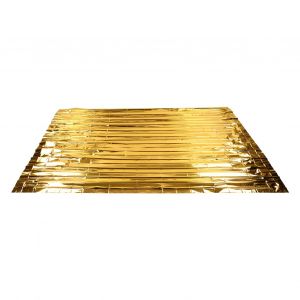 Couverture Thermique D'urgence, Couverture De Sauvetage D'urgence, Equipement De Survie Sur Le Terrain, Or Et Argent - Neuf