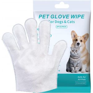 Jgd-Lot De 6 Gants De Nettoyage Pour Animaux De Compagnie, Gants De Nettoyage Pour Chat, Gants Pour Animaux De Compagnie, Adapt&eacute;s &Agrave; Tous Les Animaux De Compagnie, Parfaits Pour Les Activit&eacute;s De - Neuf