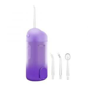 Hydropulseur Sans Fil Pour Appareils Orthodontiques, R&eacute;servoir D'eau De 240 Ml, 3 Modes, &Eacute;tanch&eacute;it&eacute; Ipx6, 4 Embouts Et C&acirc;ble De Chargement Inclus. - Neuf