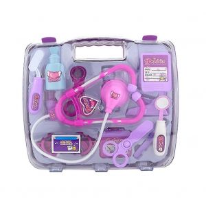 Ensemble De Jouets De M&eacute;decin Portables, 15 Pi&egrave;ces, Cadeau M&eacute;dical Pour Enfants En Bas &Acirc;ge, Jeu De Simulation - Neuf