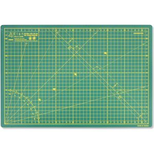Tapis De Découpe A3 Vert, Tapis De Coupe Auto-Cicatrisant 30X44 Cm, Planche De Découpe À 5 Couches, Self-Healing Cutting Mat A3 - Neuf