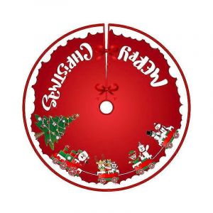 Jupes de sapin de No&euml;l pour une d&eacute;coration festive, disponibles en plusieurs tailles - Neuf