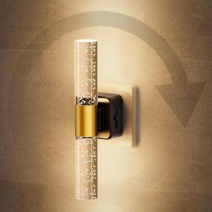 Veilleuse Avec Capteur Cr&eacute;pusculaire &Agrave; Intensit&eacute; Variable - En Acrylique - 3000 K - Blanc Chaud - Pivote &Agrave; 180&deg; - Pour Chambre D'enfant, Couloir, Chambre &Agrave; Coucher, Escaliers, 1 Pi&egrave;ce - 1 W - Neuf