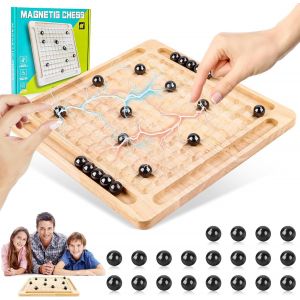 Eryi-Jeu D'échecs Magnétique, Échiquier Magnétique, Échiquier Magnétique, Magnetic Chess Game, Jeu D'échec Magnétique, Jeu Magnétique De Table, Jeu De Dames Éducatif Pour Les Réunions De Famille - Neuf