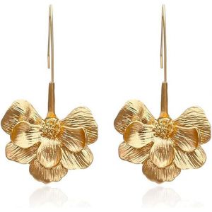 Kal-Boucles D'oreilles Femme Boucle D'oreille Fleur Bijoux Quotidiens Accessoires Evénement Fête Décoration Cadeau Premier Choix Décoration Des Tendances De La Mode - Neuf