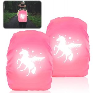 Housse de protection contre la pluie pour cartable - Réflecteur - Housse de pluie pour sac à dos - Protection contre la pluie - Pour sac à dos - Protection contre la pluie - Pour sac à dos - - Neuf