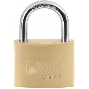 Burg Wachter - Burg W&Atilde;&iquest;chter 3031 Cadenas 60.00 Mm Fermeture Diff&eacute;rente Laiton Avec Serrure &agrave; Cl&eacute; - Neuf